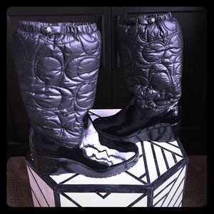 Coach Puffer Boot//Cantina//9